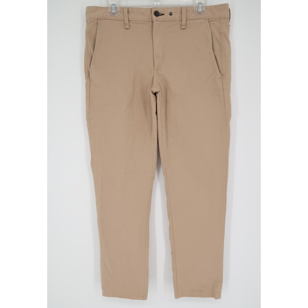 Rag & Bone M1724O060BEI Men's 32 Dress Pants Chino Fit 1‎ Extra Slim Beige